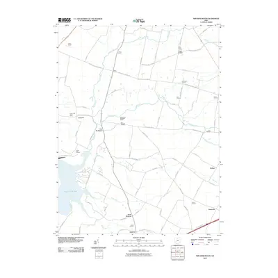 2010 Map of New Burlington, 2010 Print