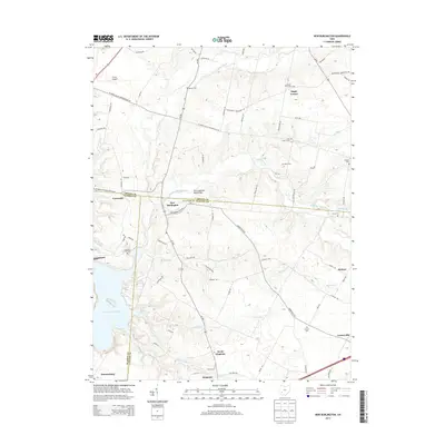 2013 Map of New Burlington, 2013 Print