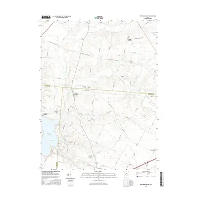 2016 Map of New Burlington, 2016 Print