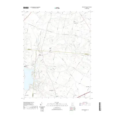 2019 Map of New Burlington, 2019 Print