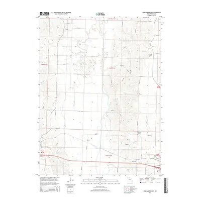 2014 Map of New Cambria East, 2014 Print