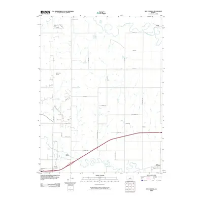 2009 Map of New Cambria, 2009 Print
