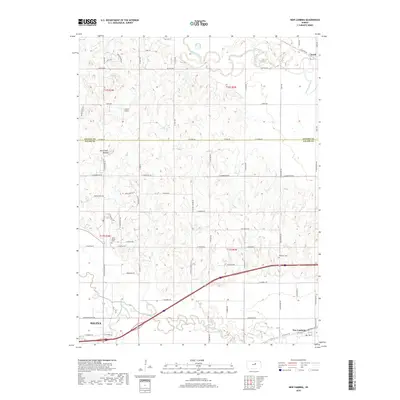 2018 Map of New Cambria, 2018 Print