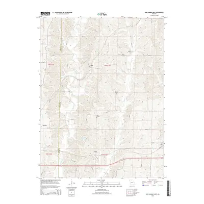 2014 Map of New Cambria West, 2014 Print