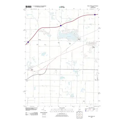 2010 Map of New Carlisle, 2010 Print
