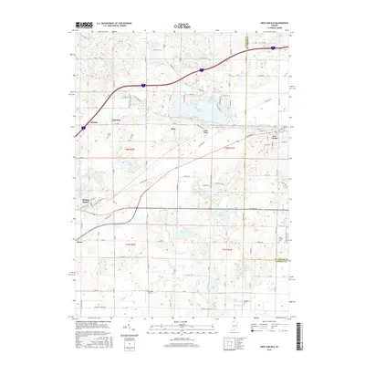 2016 Map of New Carlisle, 2016 Print