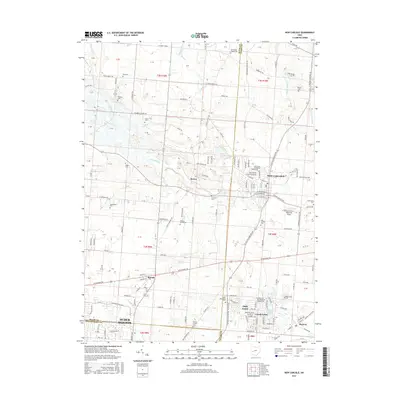 2016 Map of New Carlisle, 2016 Print