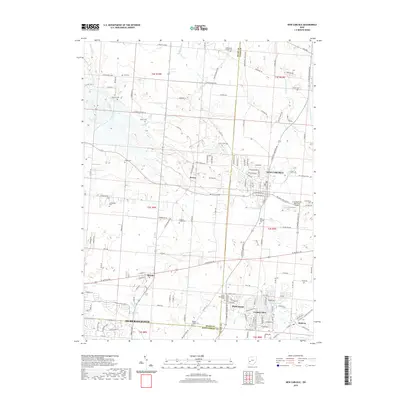 2019 Map of New Carlisle, 2019 Print