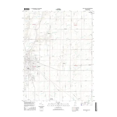 2016 Map of New Castle East, 2016 Print