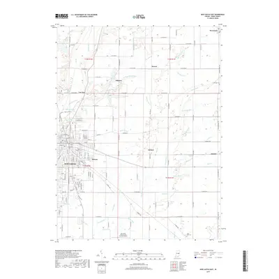 2019 Map of New Castle East, 2019 Print