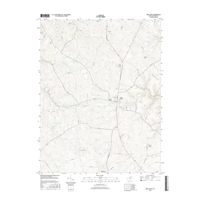 2016 Map of New Castle, 2016 Print