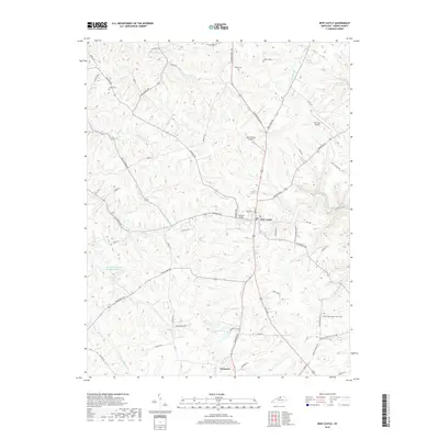 2019 Map of New Castle, 2019 Print