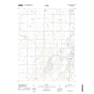 2019 Map of New Castle West, 2019 Print