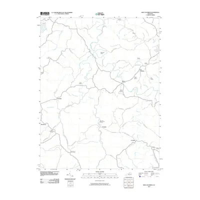 2010 Map of New Columbus, 2010 Print