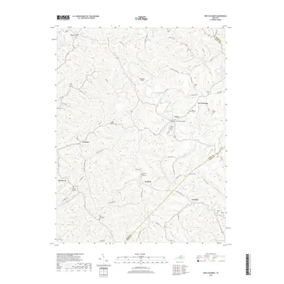 2019 Map of New Columbus, 2019 Print