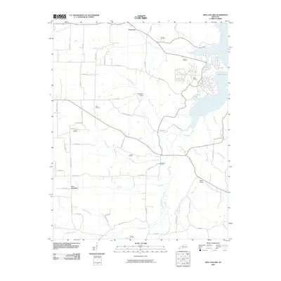 2010 Map of New Concord, 2010 Print