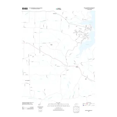 2013 Map of New Concord, 2013 Print
