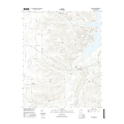 2016 Map of New Concord, 2016 Print