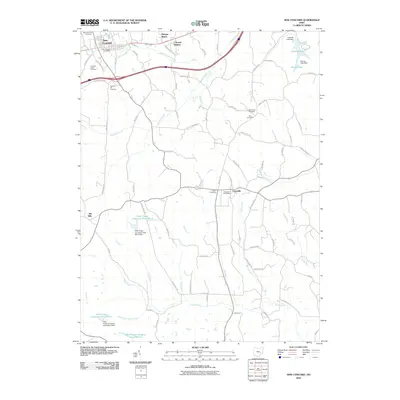 2010 Map of New Concord, 2010 Print