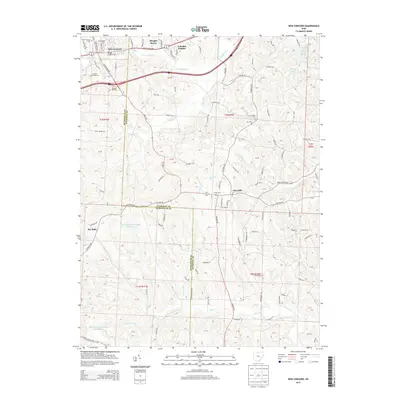 2013 Map of New Concord, 2013 Print