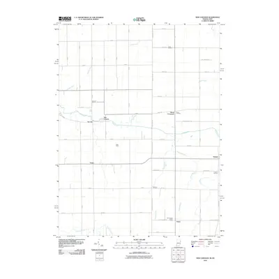 2010 Map of New Corydon, 2010 Print