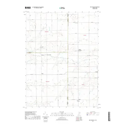 2019 Map of New Corydon, 2019 Print