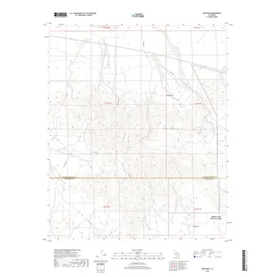 2018 Map of New Dale, 2018 Print