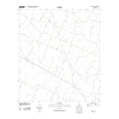 2010 Map of New Davy, 2010 Print