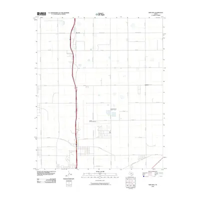 2010 Map of New Deal, 2010 Print