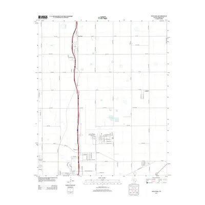 2012 Map of New Deal, 2012 Print