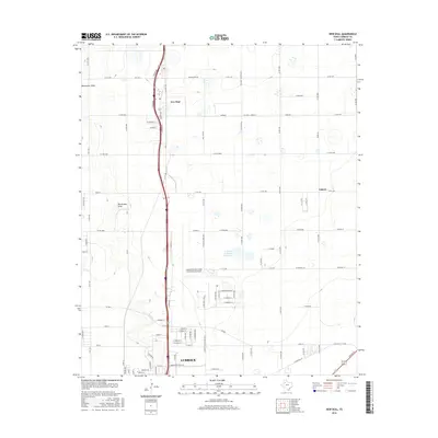 2016 Map of New Deal, 2016 Print