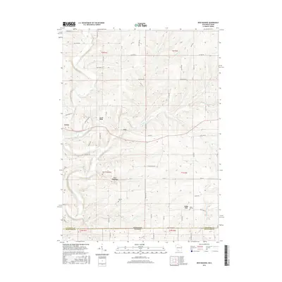2016 Map of New Diggings, 2016 Print