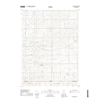 2018 Map of New Diggings, 2018 Print