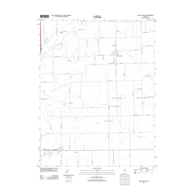 2012 Map of New Douglas, 2012 Print