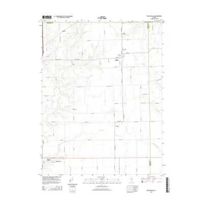 2015 Map of New Douglas, 2015 Print