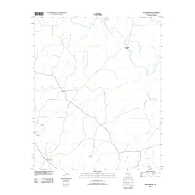 2011 Map of New Edinburg, 2011 Print