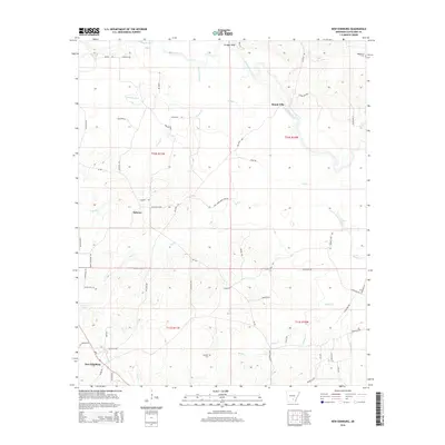 2014 Map of New Edinburg, 2014 Print