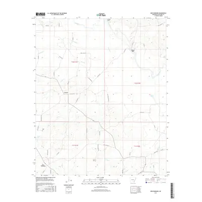 2017 Map of New Edinburg, 2017 Print