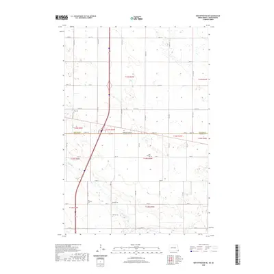 2020 Map of New Effington NE, 2020 Print