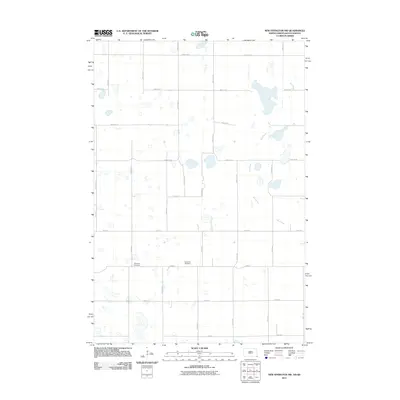 2011 Map of New Effington NW, 2011 Print