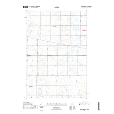 2018 Map of New Effington NW, 2018 Print