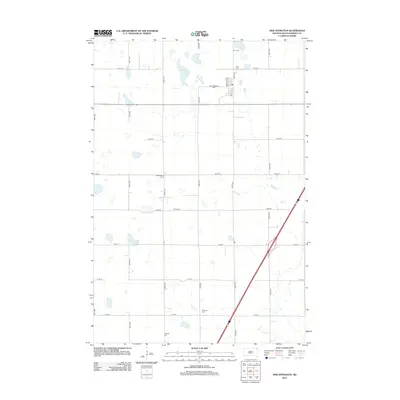 2012 Map of New Effington, 2012 Print