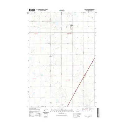 2015 Map of New Effington, 2015 Print