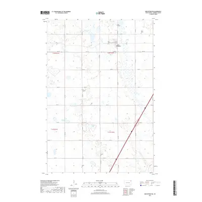 2017 Map of New Effington, 2017 Print
