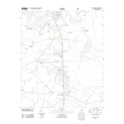 2011 Map of New Ellenton, 2011 Print
