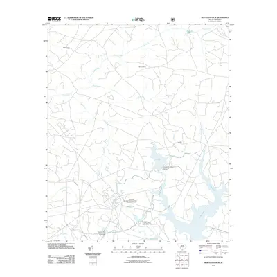 2011 Map of New Ellenton SE, 2011 Print
