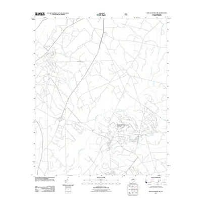 2011 Map of New Ellenton SW, 2011 Print