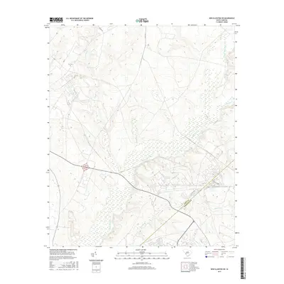 2017 Map of New Ellenton SW, 2017 Print