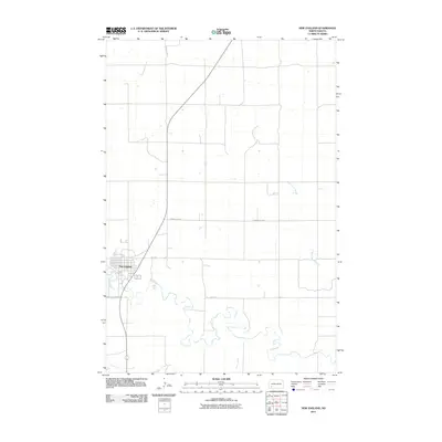 2011 Map of New England, 2011 Print