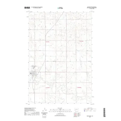 2020 Map of New England, 2020 Print